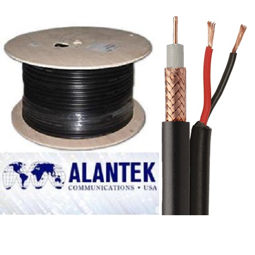 Dây cáp đồng trục RG59 Alantek 301-RG590C-SSBK-14F3-0500