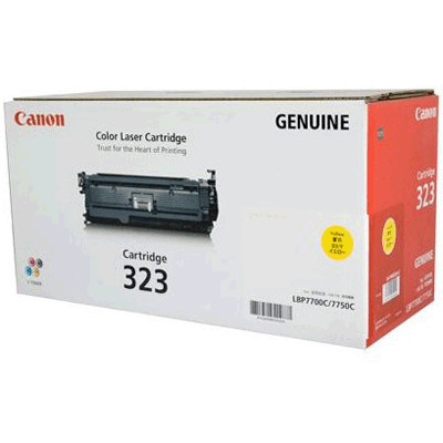 Mực in Mực vàng Laser màu Canon Cartridge-323Y