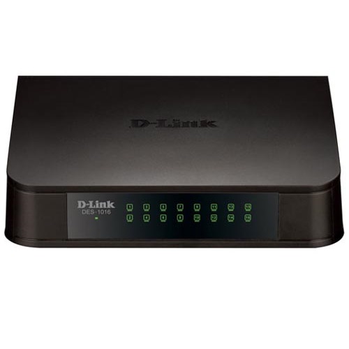 Switch D-Link 16 ports - DES 1016A