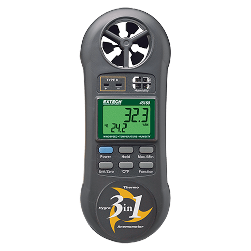 Máy đo tốc độ gió nhiệt độ độ ẩm Extech 45160
