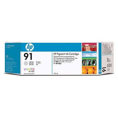 Mực in HP 91 775-ml Pigment Light Grey Ink Cartridge (C9466A)