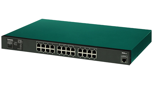 Switch 24 port 10/100/1000Mbps PoE PANASONIC PN25249