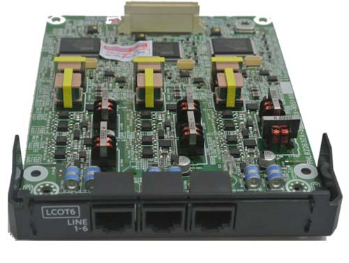 Card KX-NS5180 mở rộng 06 trung kế cho Tổng đài iP Panasonic KX-NS300