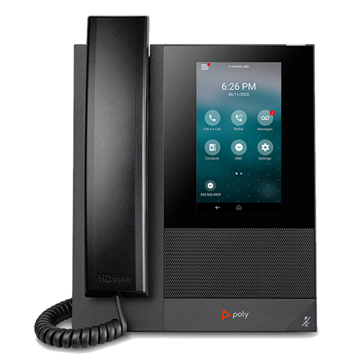 Điện thoại IP Business Media Phone for Microsoft Teams and PoE-enabled Poly CCX 400