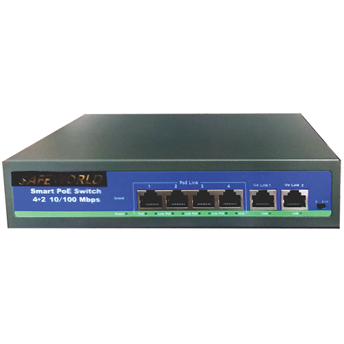 SAFEWORLD SWITHCH Gigabit PoE 16 PORT