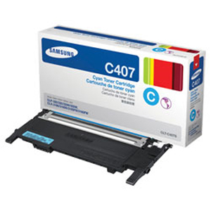 Mực in Samsung CLT-C407S Cyan Toner Cartridge