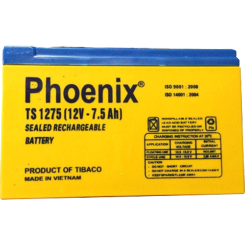 Bình Ắc quy 12V-7ah Phoenix TS-1275