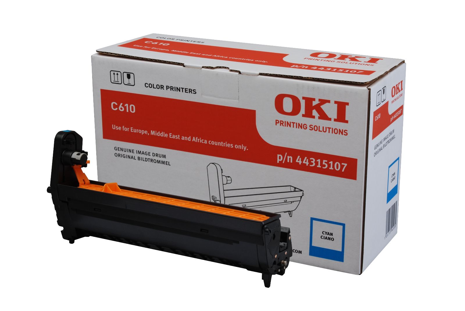 Oki C610 Cyan Drum Unit