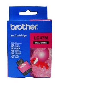 muc in brother lc 47 magenta ink tank