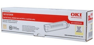 muc in oki c810 yellow toner cartridge