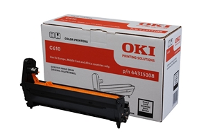 oki c610 black drum unit