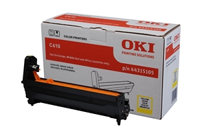 oki c610 yellow drum unit